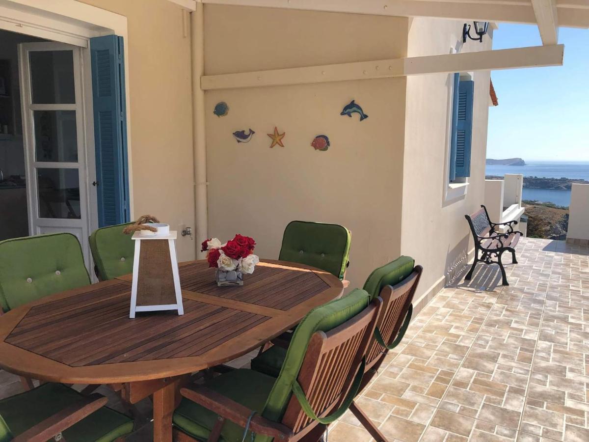 Villa Bay View House Mégas Yialós-Nítes Exterior foto