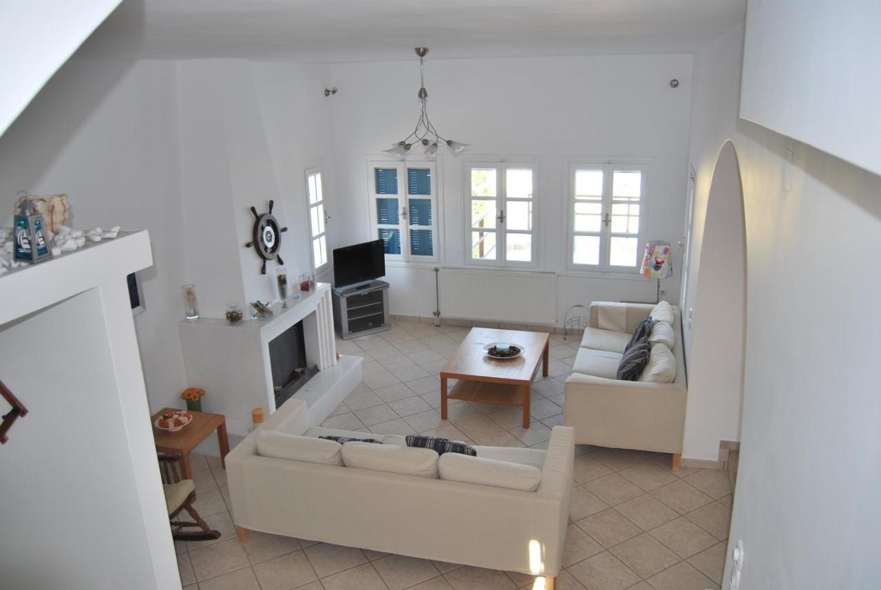 Villa Bay View House Mégas Yialós-Nítes Exterior foto